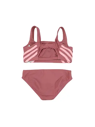 ADIDAS | Bikini da ragazza a 3 strisce | rosa